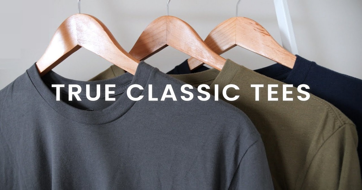 Embrace Simplicity Embrace Elegance The Perfect Fit of True Classic Tees